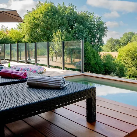 Le Benester De Charme Avec Micro Piscine 4 Etoiles Ferienhaus *